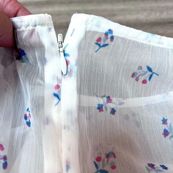 French‎ Connection Women's Summer White Cecilia Hallie Mini Dress Small NWT - Picture 12 of 14